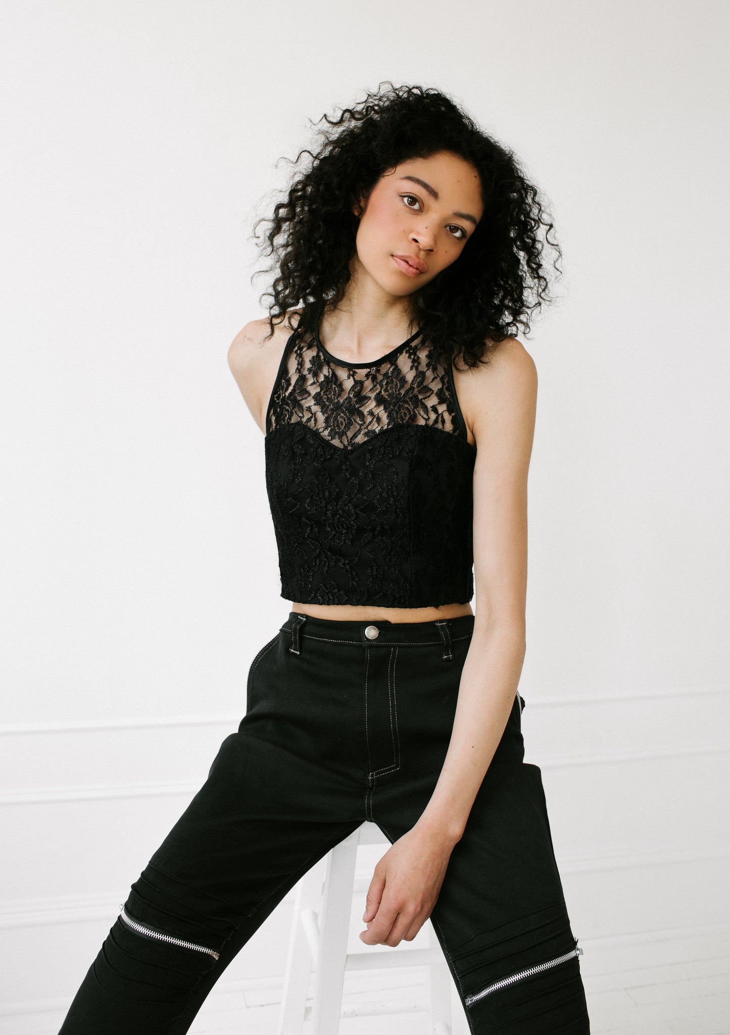 Lace Crop Top