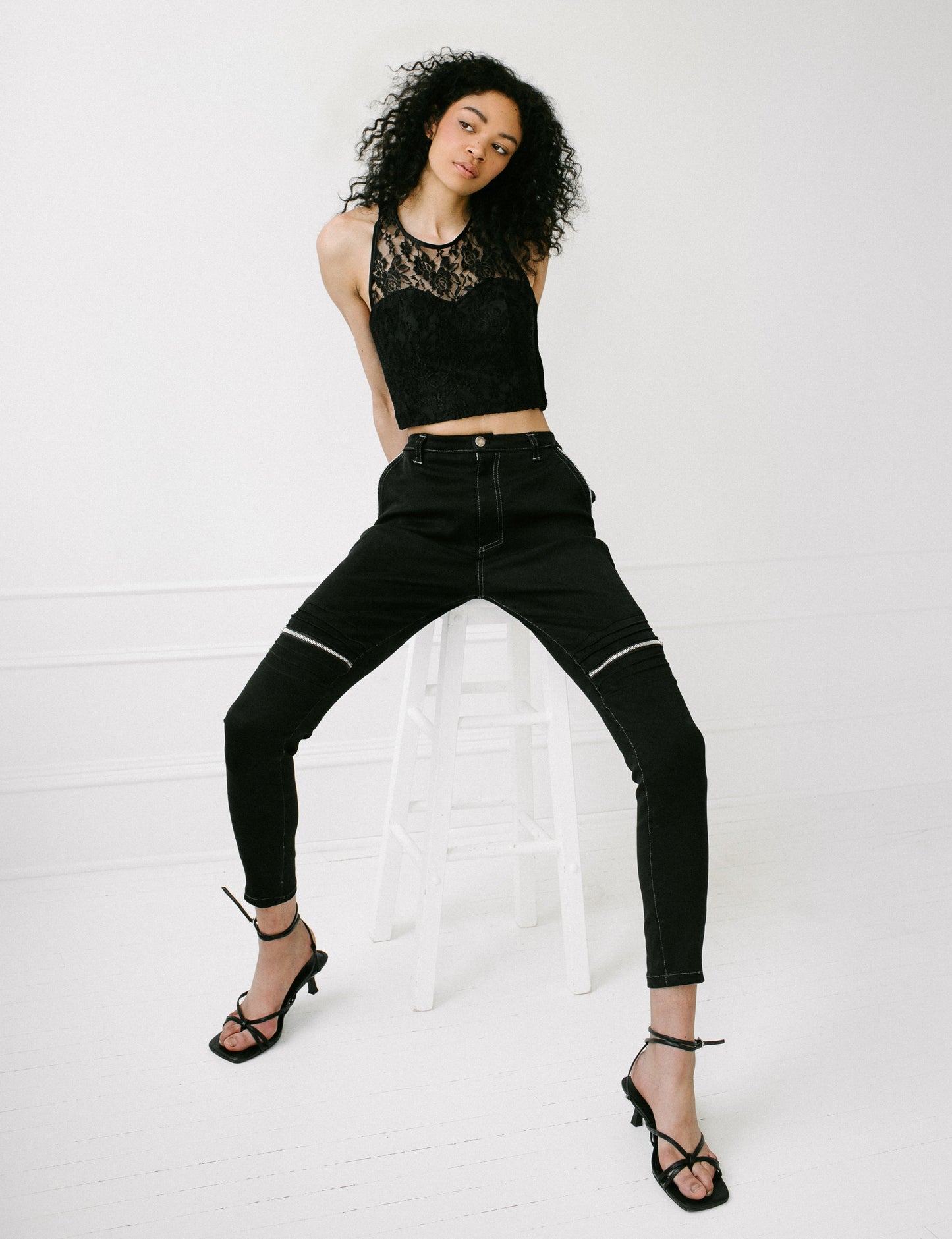 Zipper Jeans
