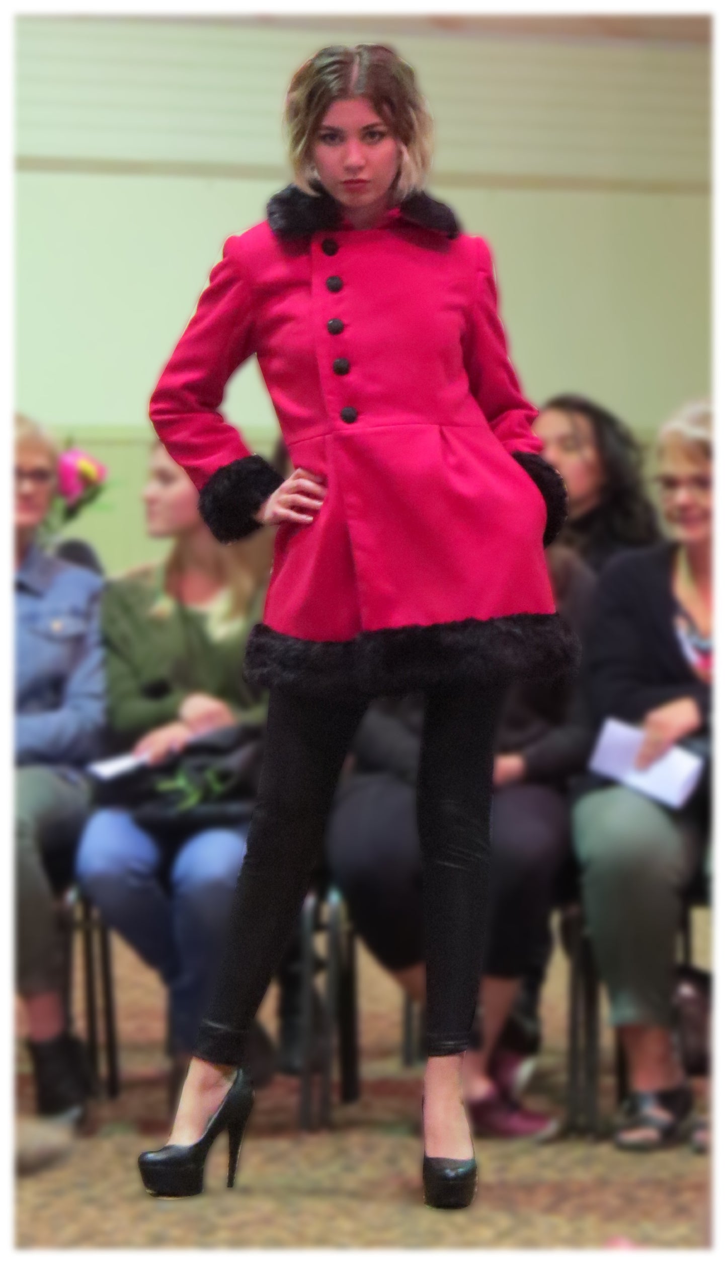 Red Winter Coat